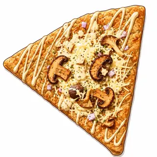 Crêpe forestière