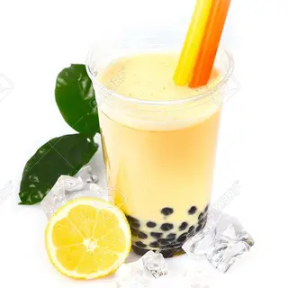 Bubble tea avec jus citron