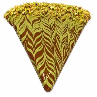 Crepe kunafa pistache