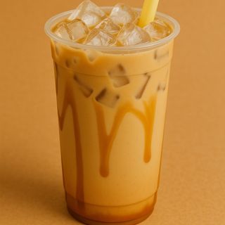 ice latte caramel