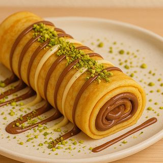 CREPE ROLLS PISTACHE chocolat
