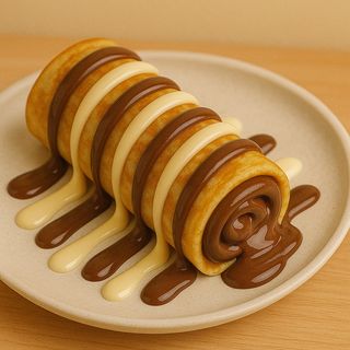 CREPES ROLLS TROIS CHOCOLATS 