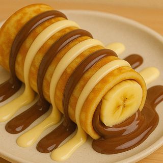 CREPE ROLLS double chocolats BANANE 