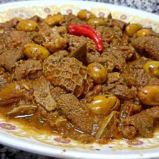 T'qualia marocain avec haricot