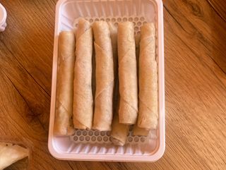 Nems poulet champignons