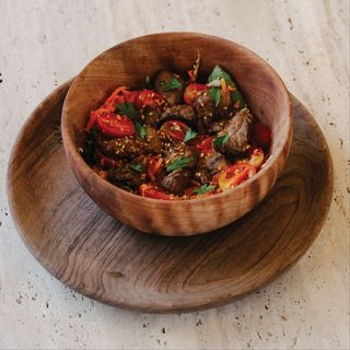 Asian beef fillet salad