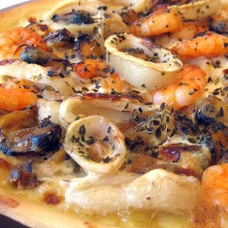 Pizza fruit de mer