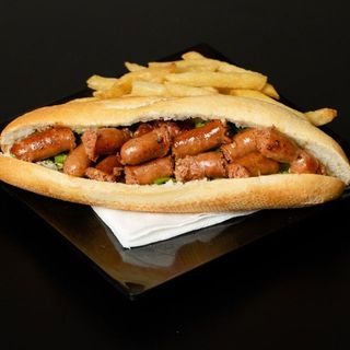 Sandwich chicken tandori