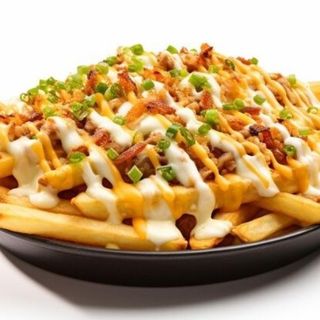 Cheese fries XL chicken TeX mex