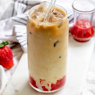 Iced Coffe strawberry
