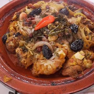 Tajine viande chèvre