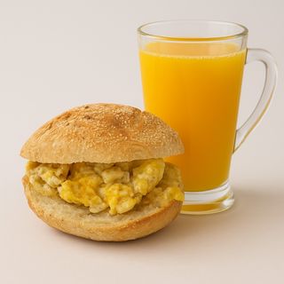 Mhiricha omelette fromage rouge + Jus D'orange