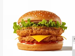 Double chiken burger