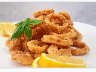 Plat calamar et sepia