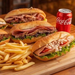 Sandwich au choix + frite + Soda