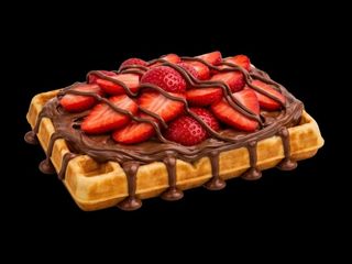 Gaufre Nutella Fraise