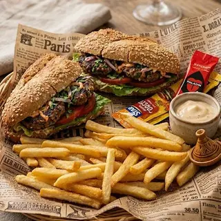 Kafta Sandwich + Frites