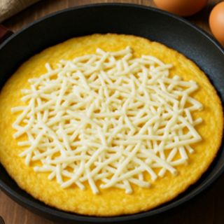 Mkila oumlette fromage rouge 