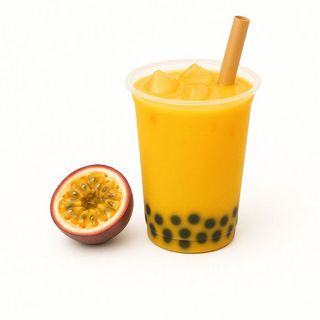 Bubble tea fruit passion 