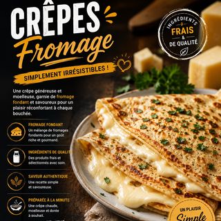 Crêpe Au Fromage