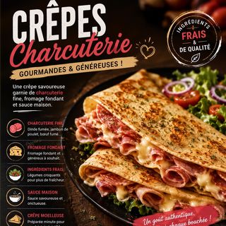 Crêpe Charcuterie