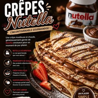 Crêpe Nutella