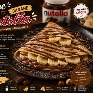Crêpe Nutella & Banane