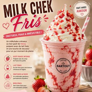 Milkshake Fraise