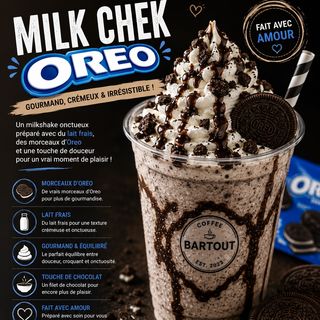 Milkshake Oréo