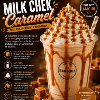 Milk chek caramel