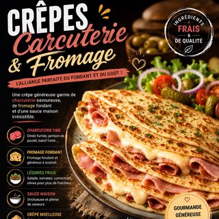 Crepes mixet