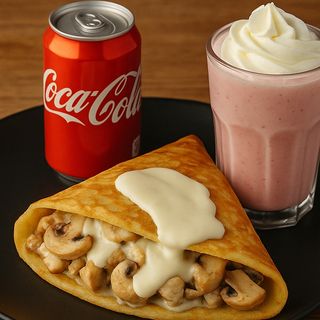 Menus poulet champignons 