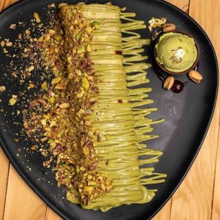 Crêpe à la Crème de Pistache