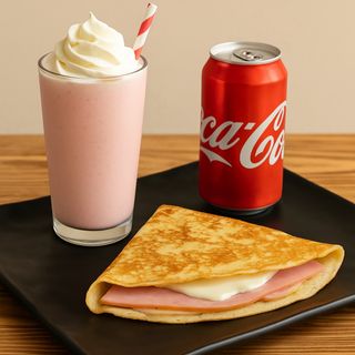 Menu Délice Crêpe Jambon-Fromage