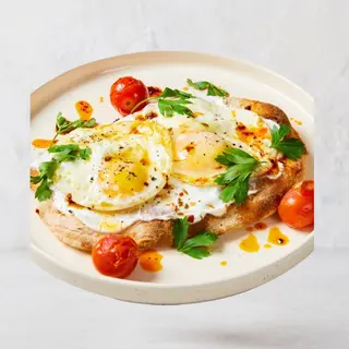 Flat bread au levain