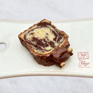 Cake Marbré Chocolat Rocher Noisettes