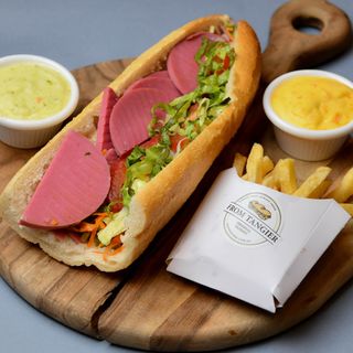 Pocadillo Cachir avec frites