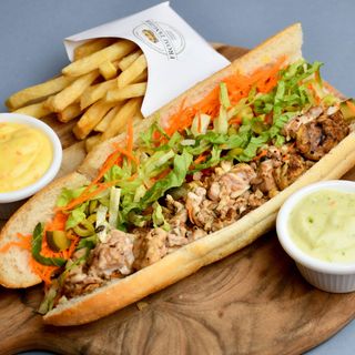 Pocadillo Mokhe avec frites