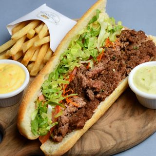 Pocadillo Kefta avec frites
