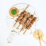 Brochettes Poulet caramélisées