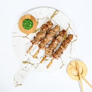 Brochettes Poulet caramélisées
