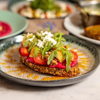 Pink Chèvre Toast