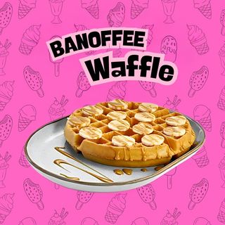 Banoffee Waffle