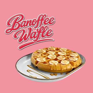 Banoffee Waffle