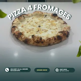 Pizza 4 fromages