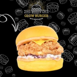 Chicken Burger & Fry