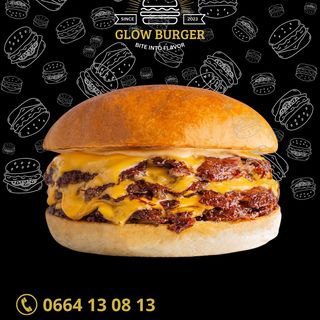 Triple samsh cheese Burger & fry