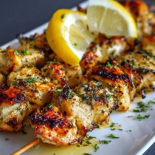 Brochettes De Poulet