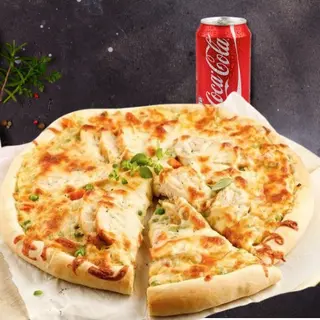 Pizza Poulet+soda