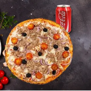Pizza Thon+soda